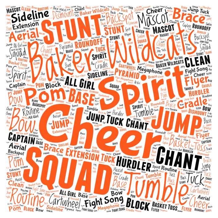 Custom Cheer Scrapbook Paper