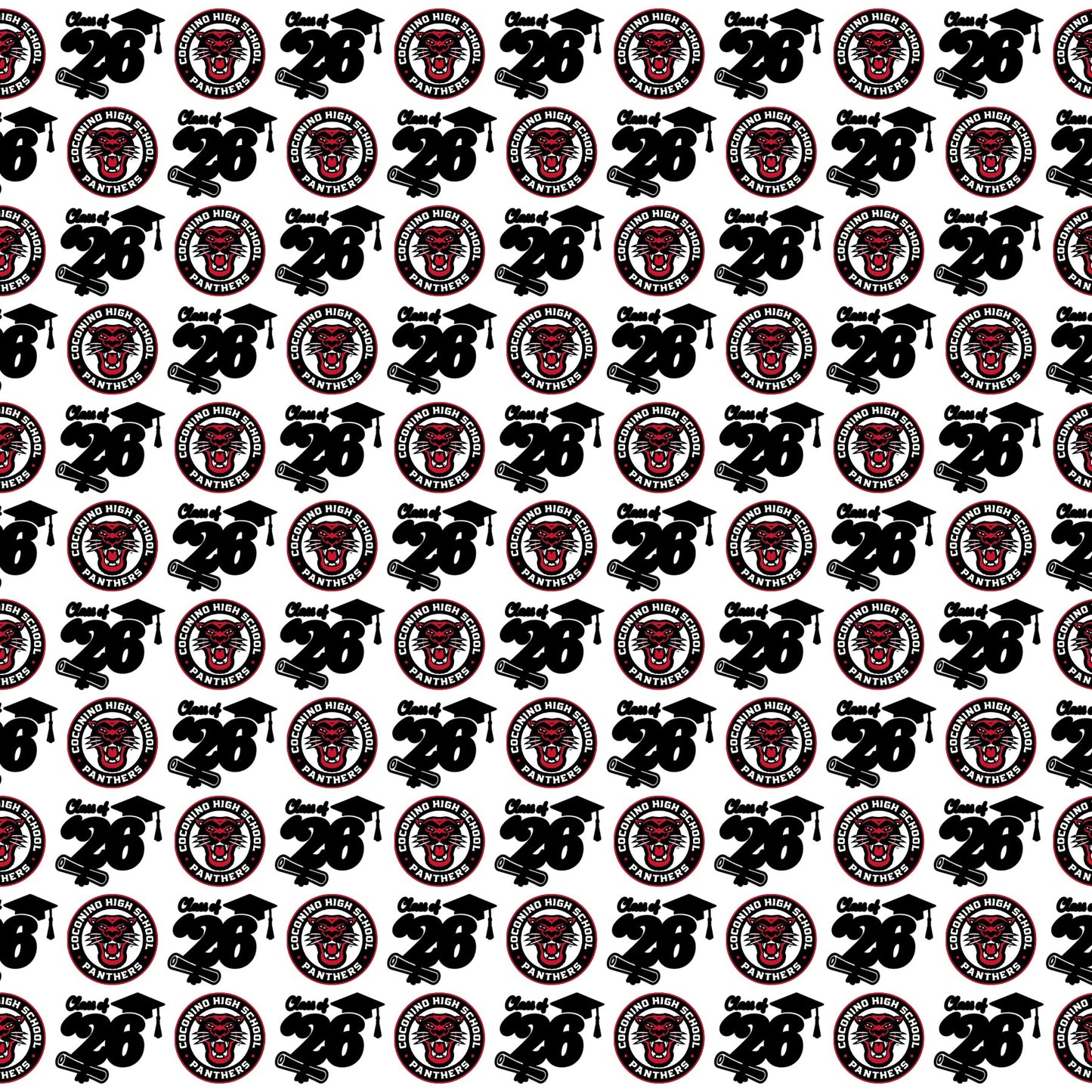 Class of 2026 Coconino High School Scrapbook Paper