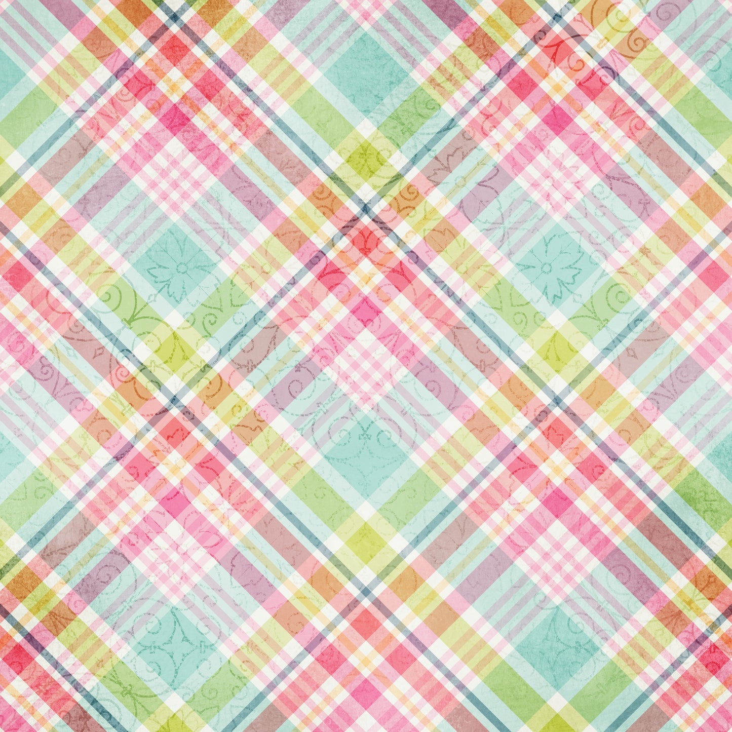 Spring Butterfly Scrapbook Paper