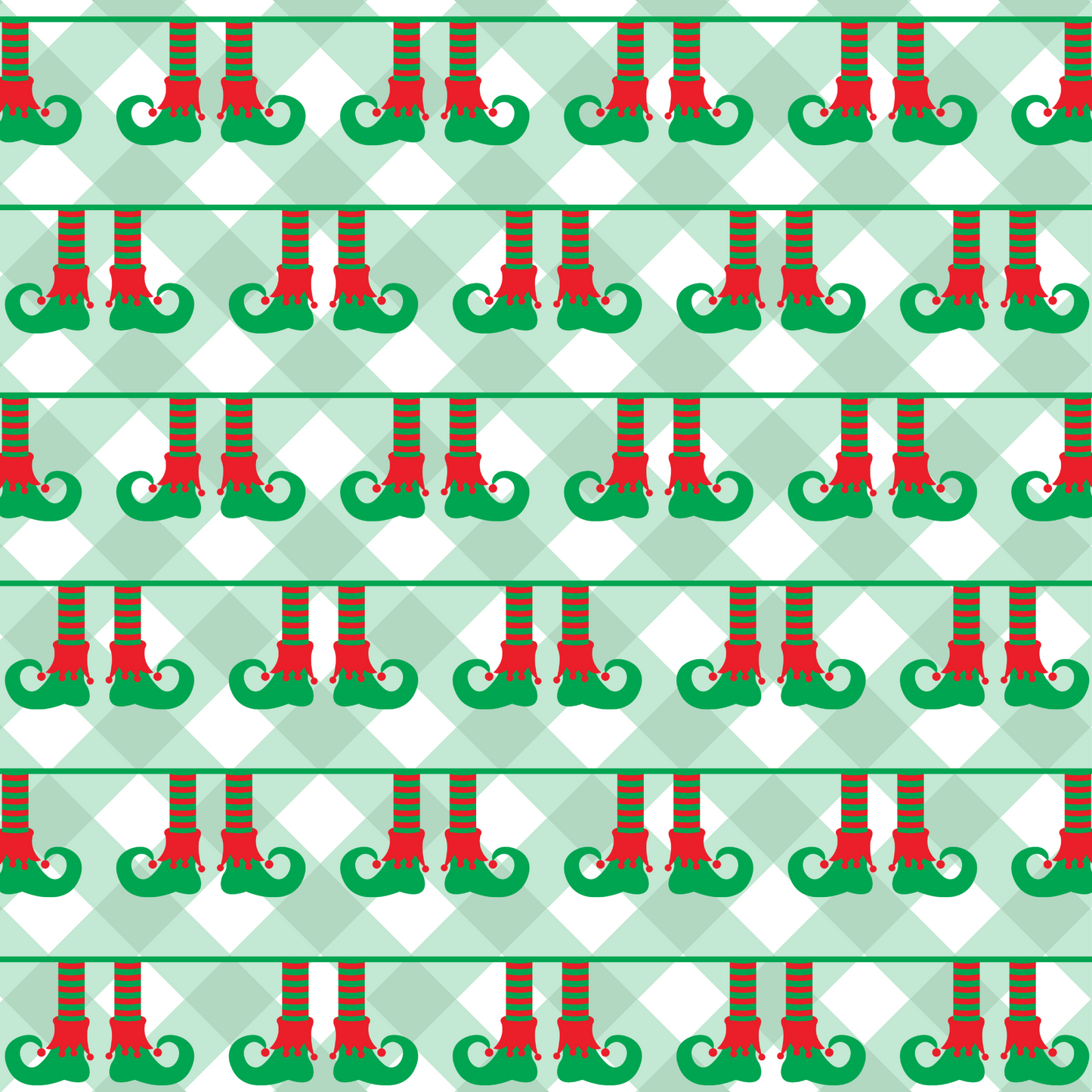 Elf Scrapbook Paper