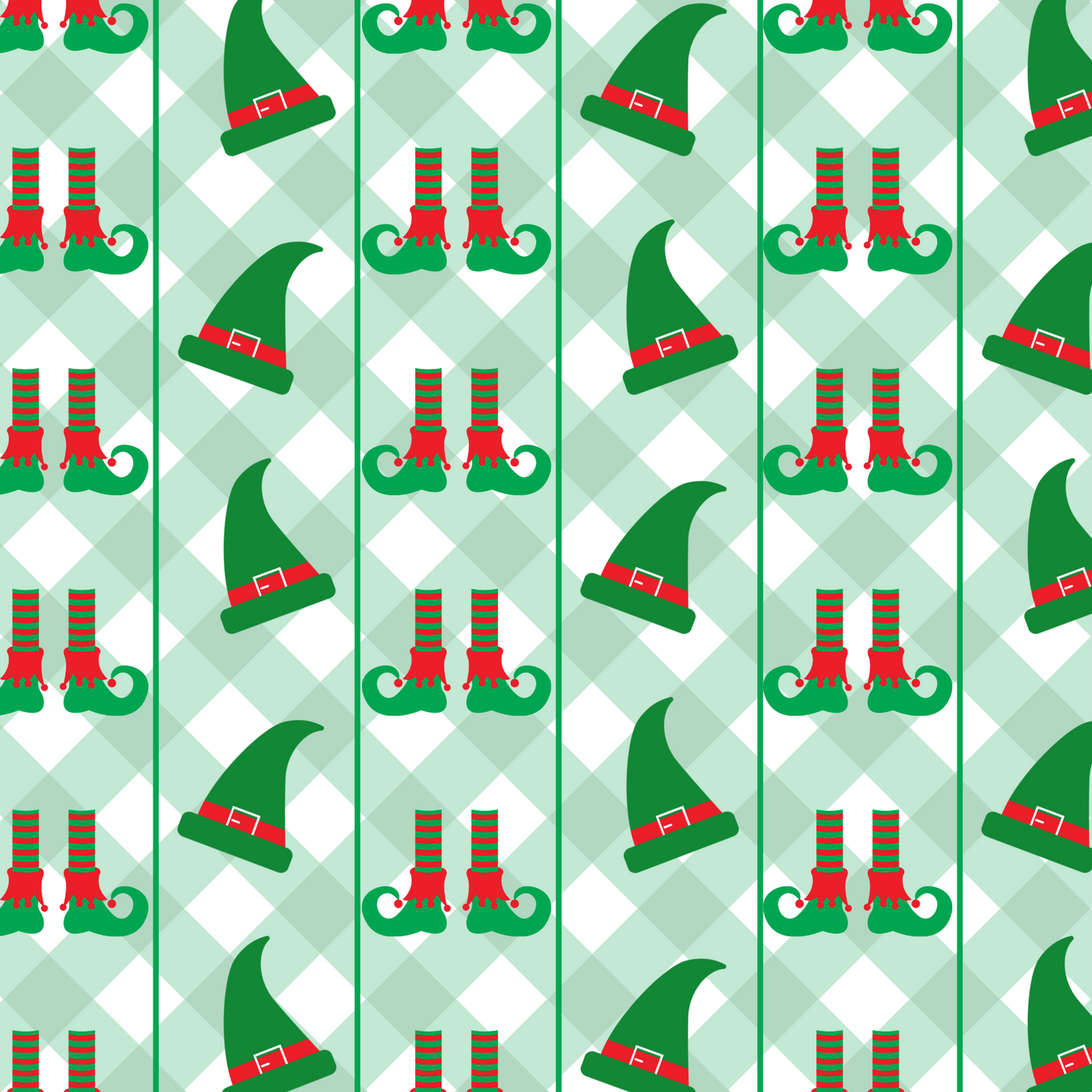 Elf Scrapbook Paper