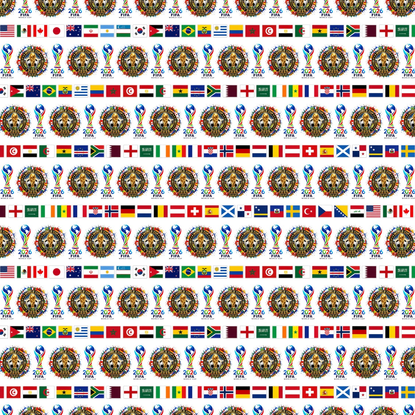 FIFA 2026 Scrapbook Paper