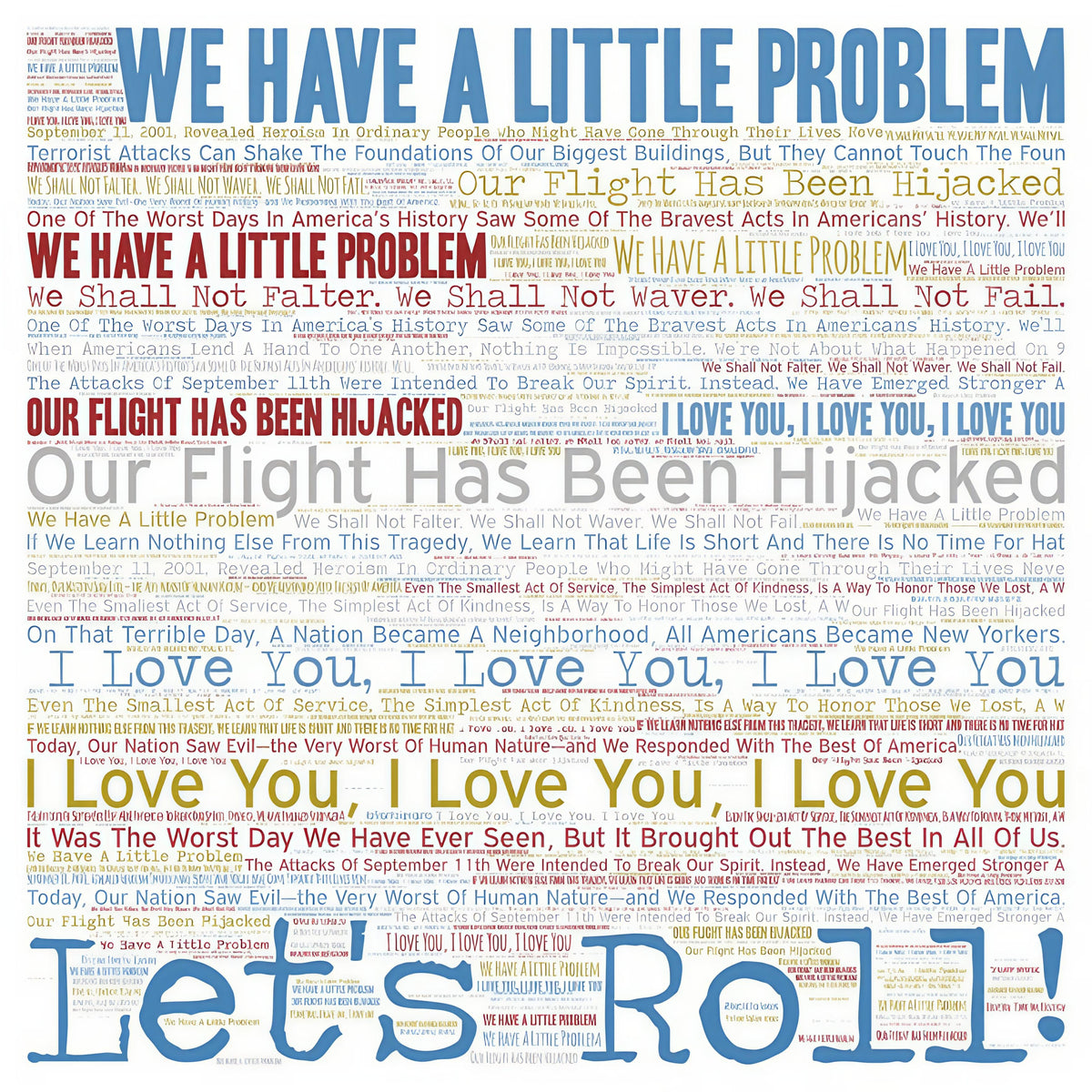 Patriot Day Scrapbook Paper