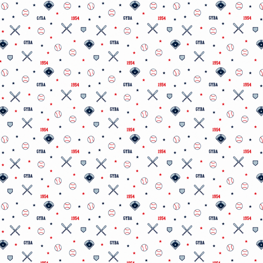 Greensboro Baseball Scrapbook Paper