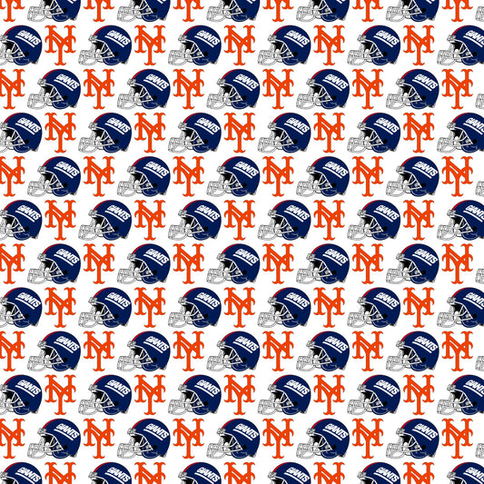 NY Giants Scrapbook Paper