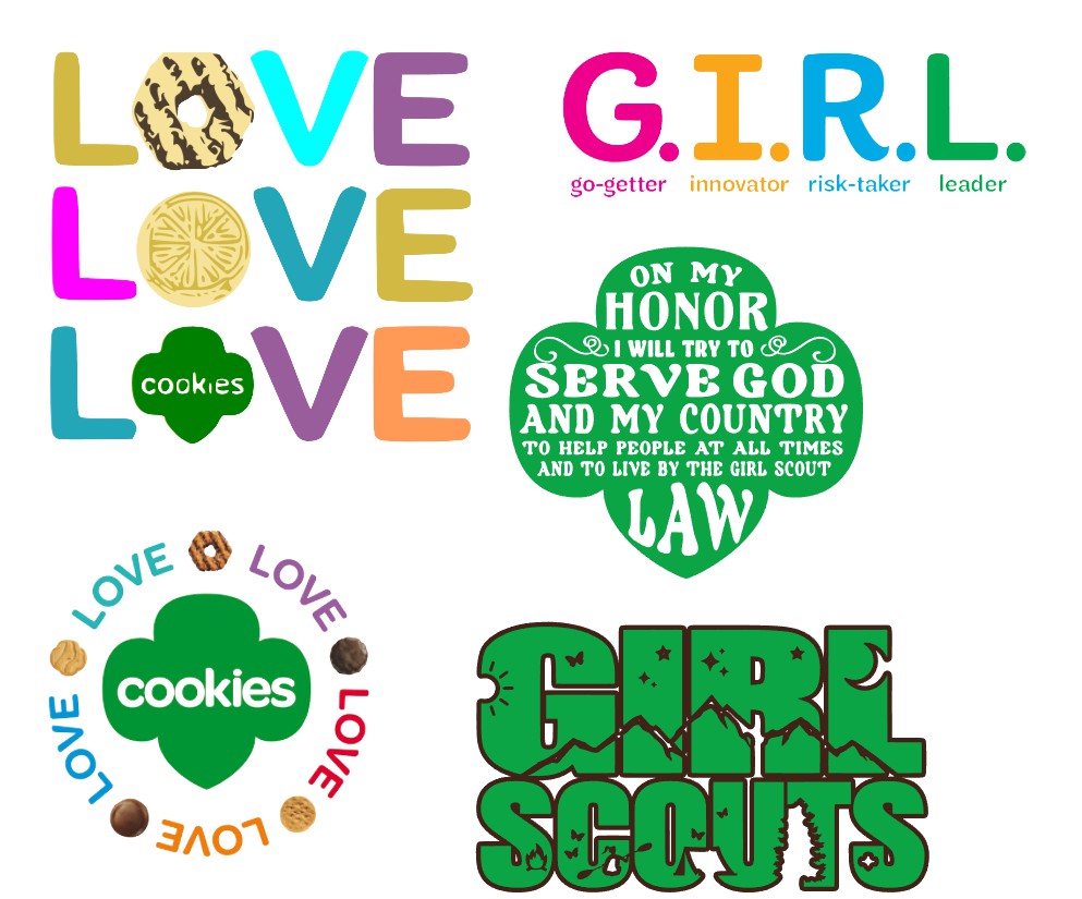 Girl Scout Embellishment Pack