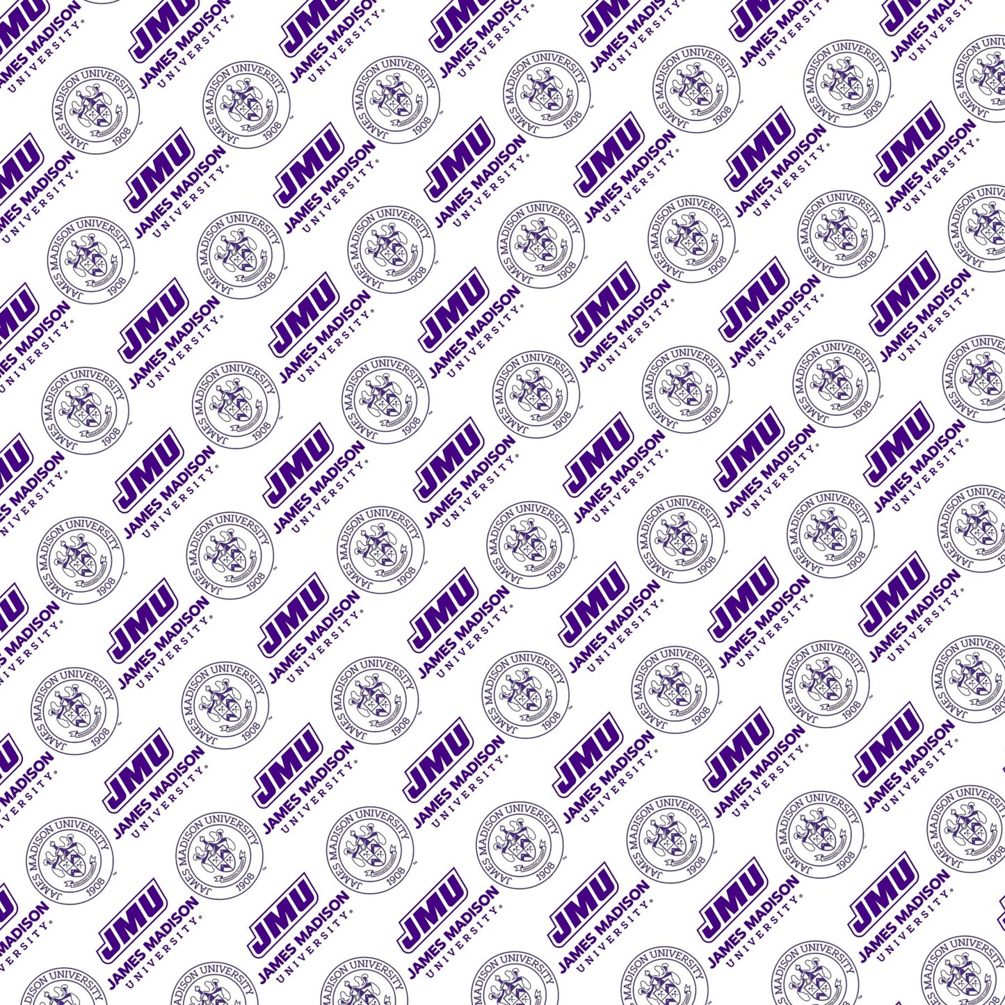 James Madison University (JMU) Scrapbook Paper