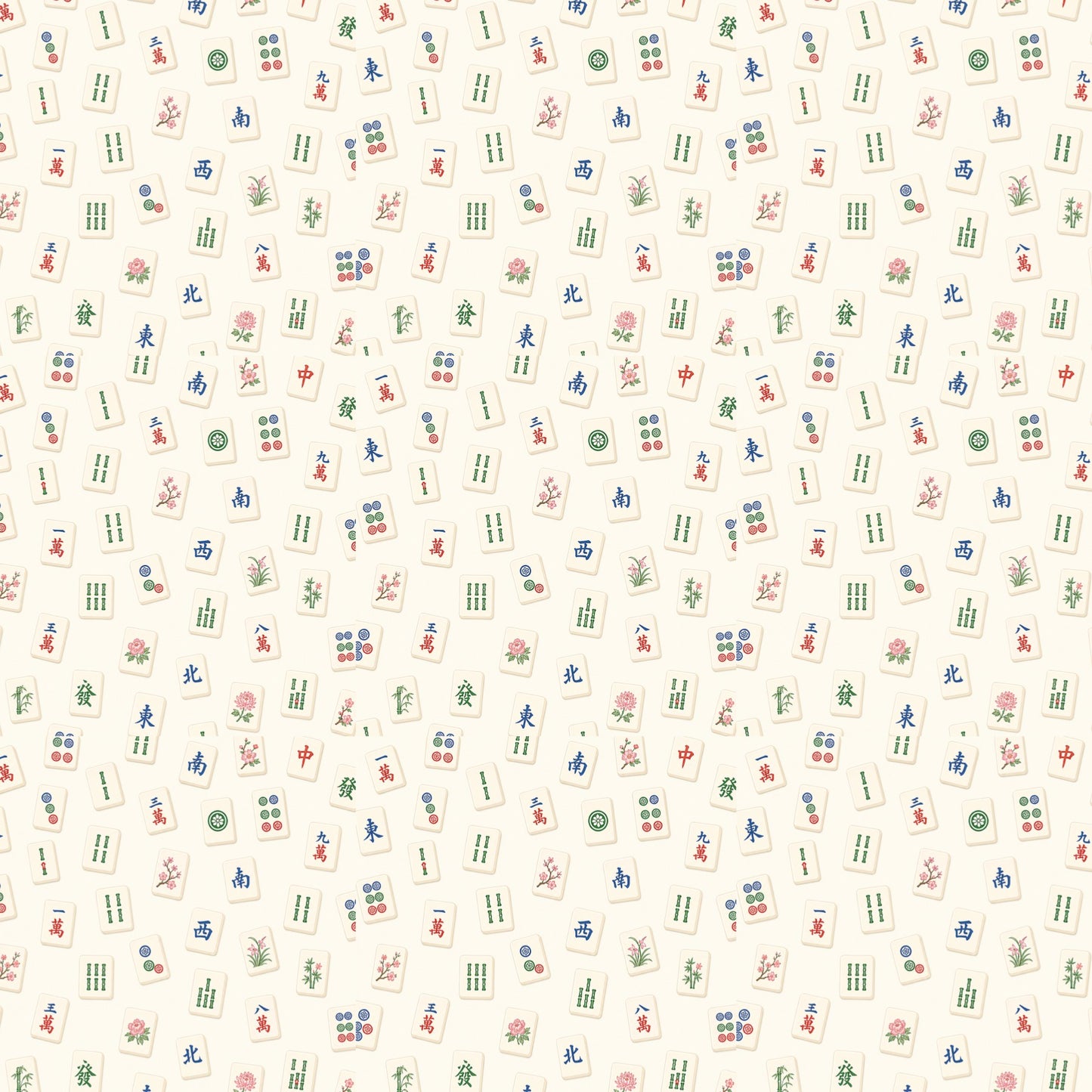 Mahjong Scrapbook Paper