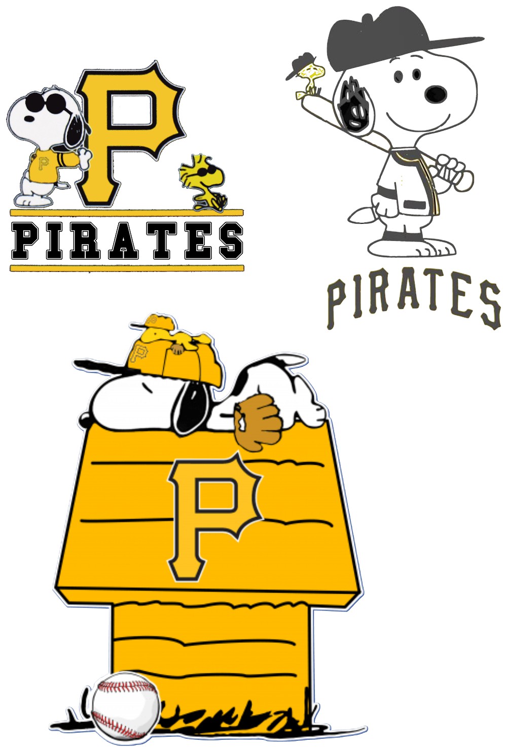 PGH Pirate Scrapbook Paper