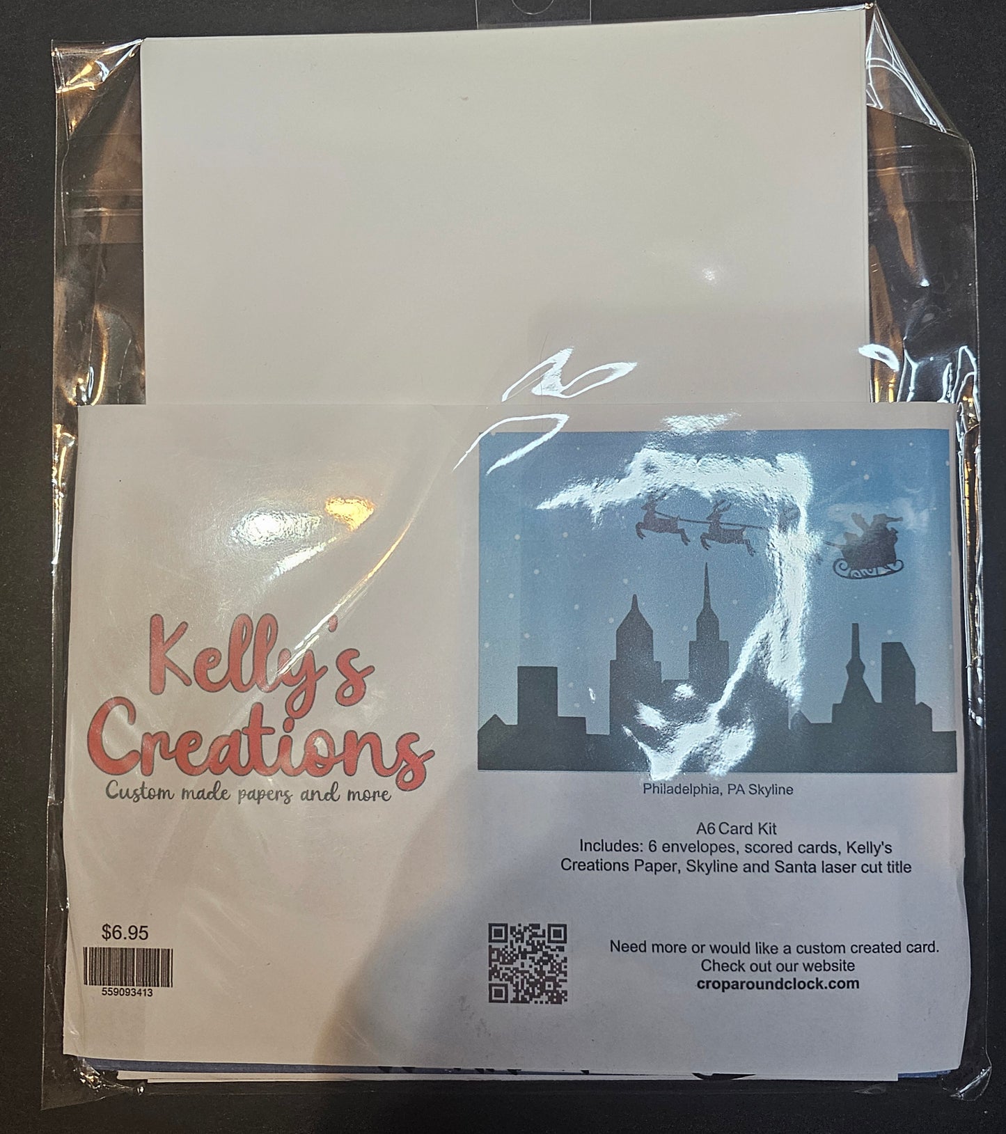 A6 Santa Over Skyline