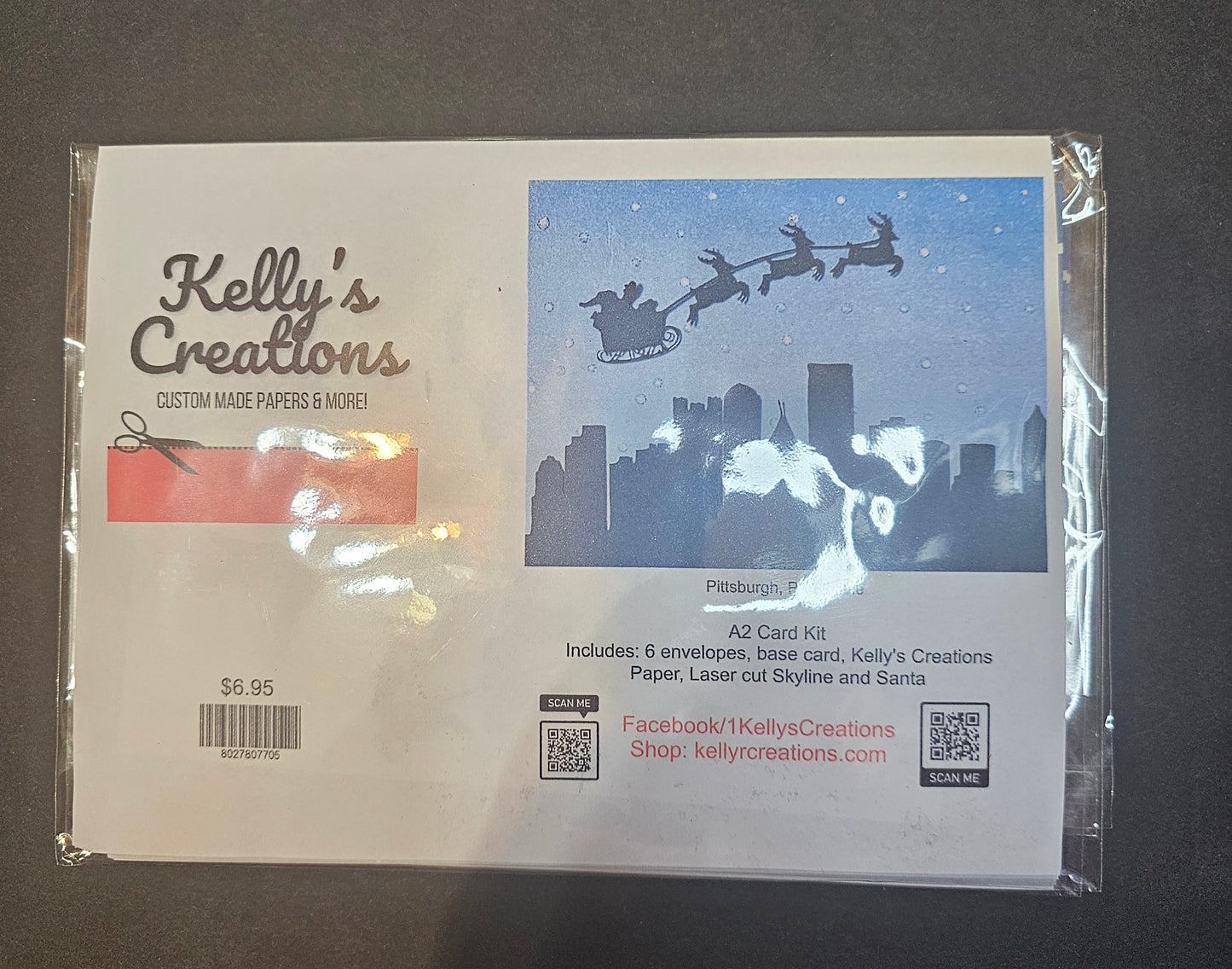 A2 Santa Over Skyline