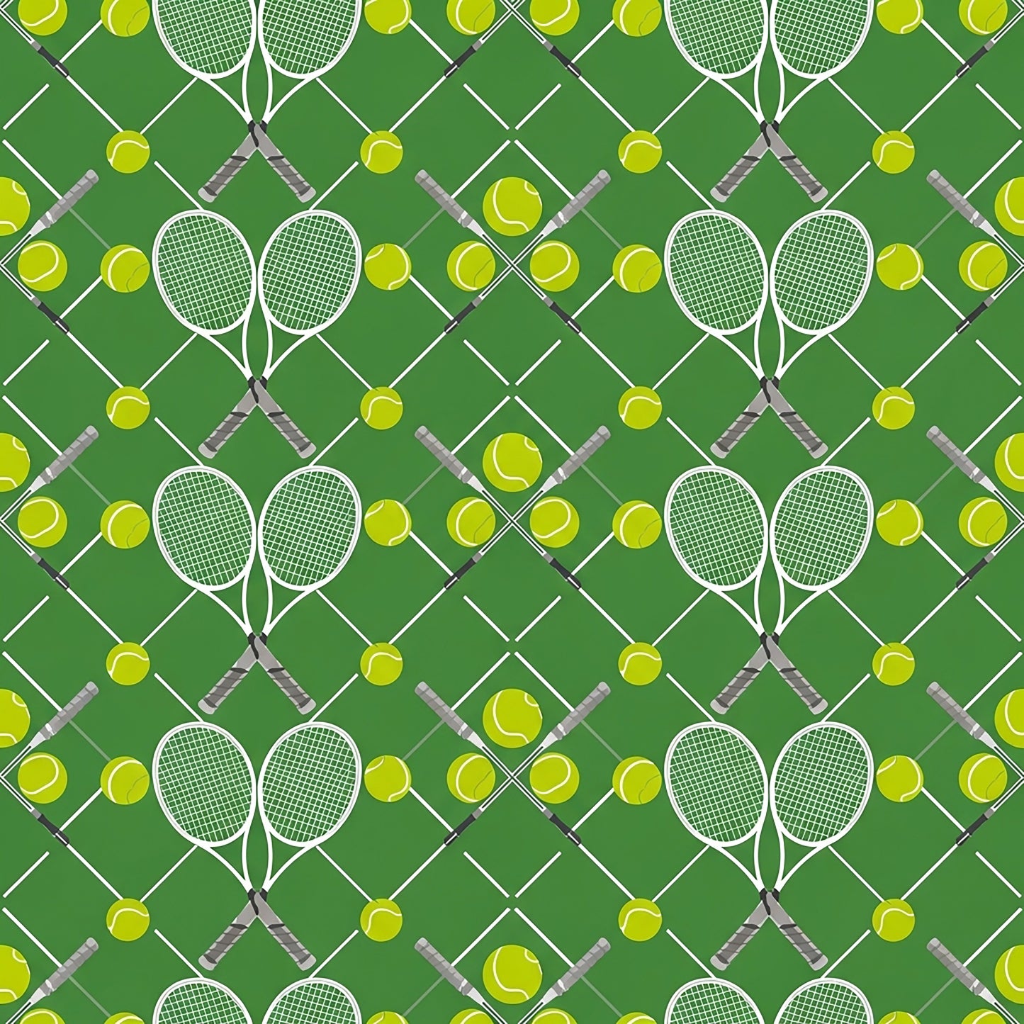 Tennis Scrapbook Paper