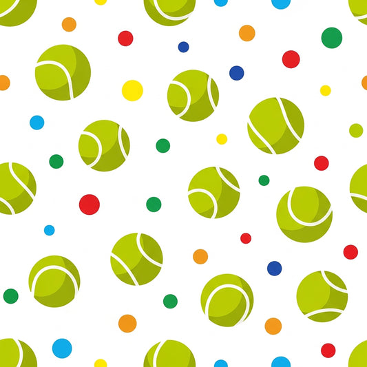 Tennis Scrapbook Paper
