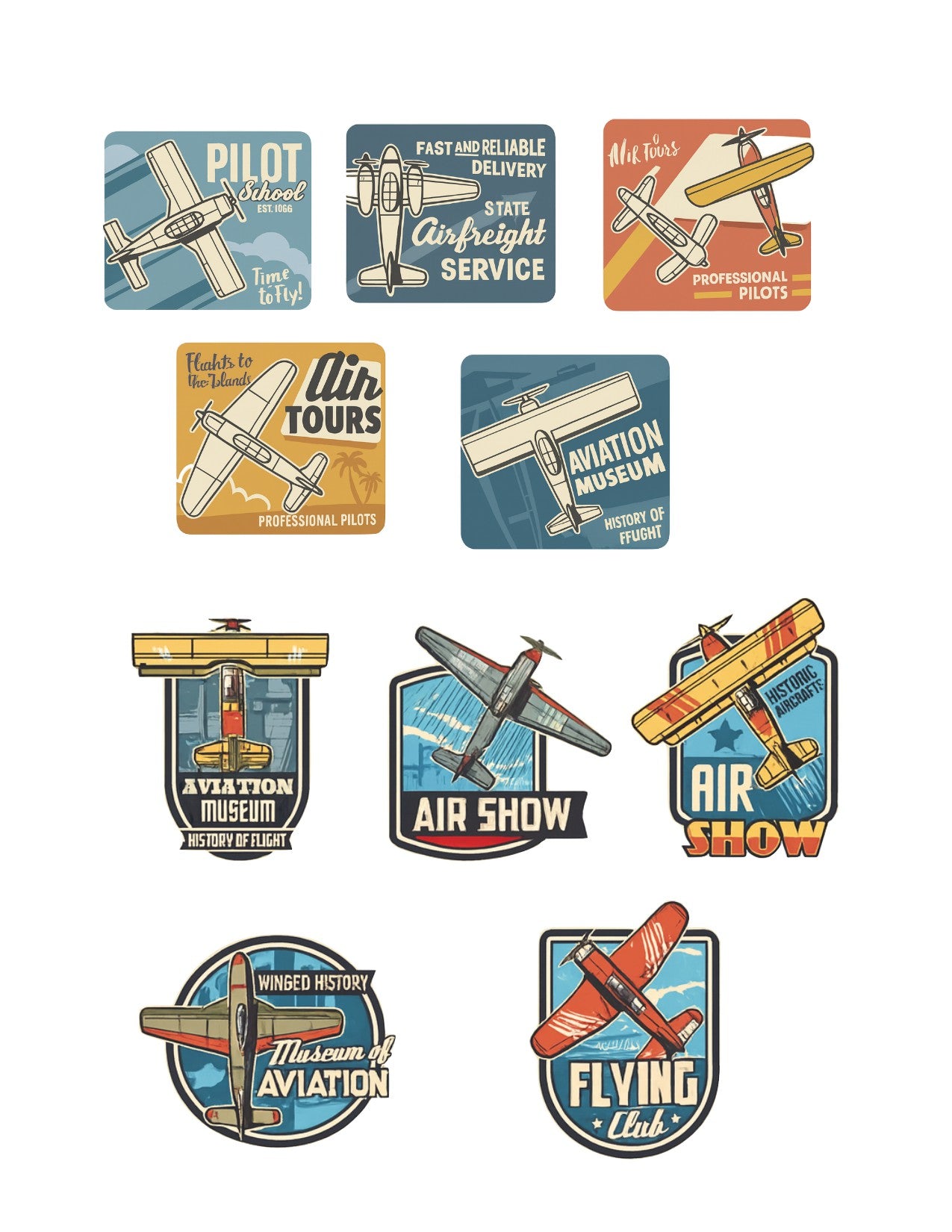 Air Museum Embellishments