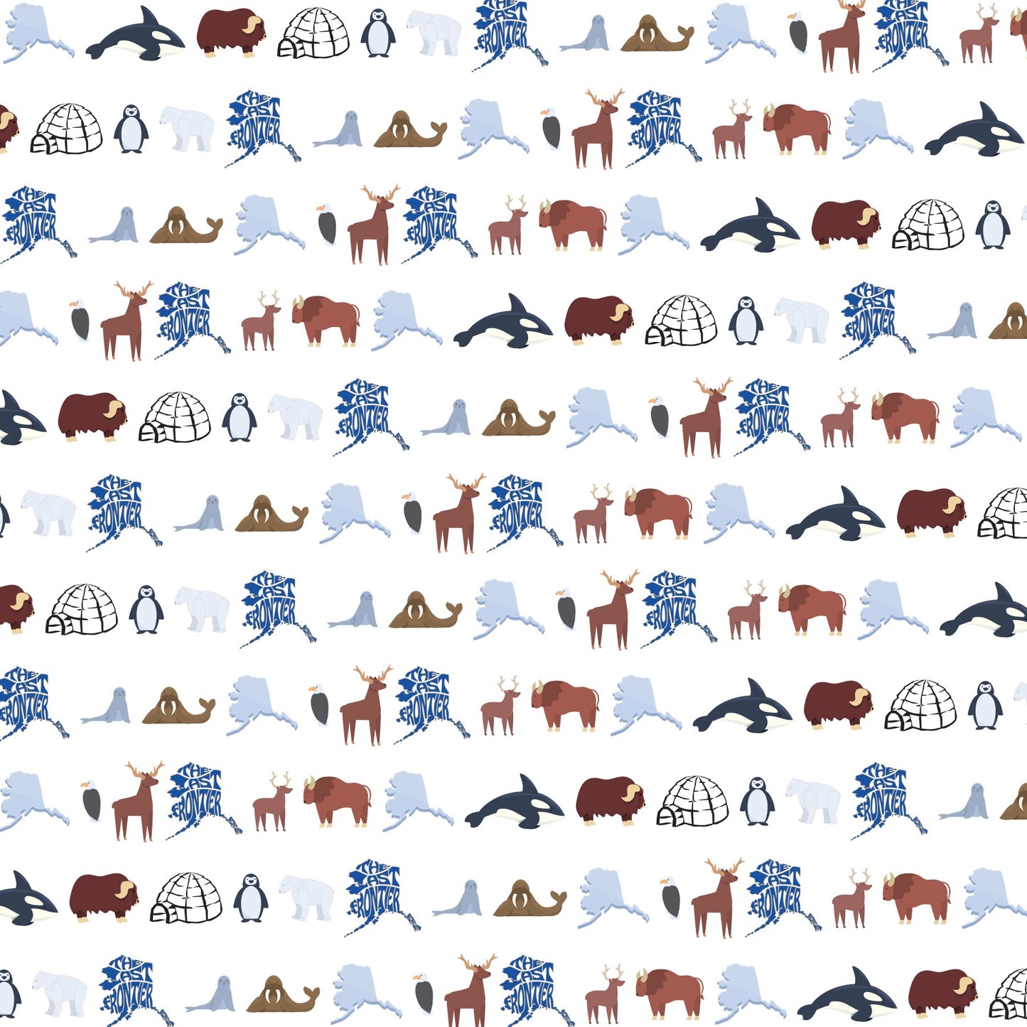 Alaska Scrapbook Paper