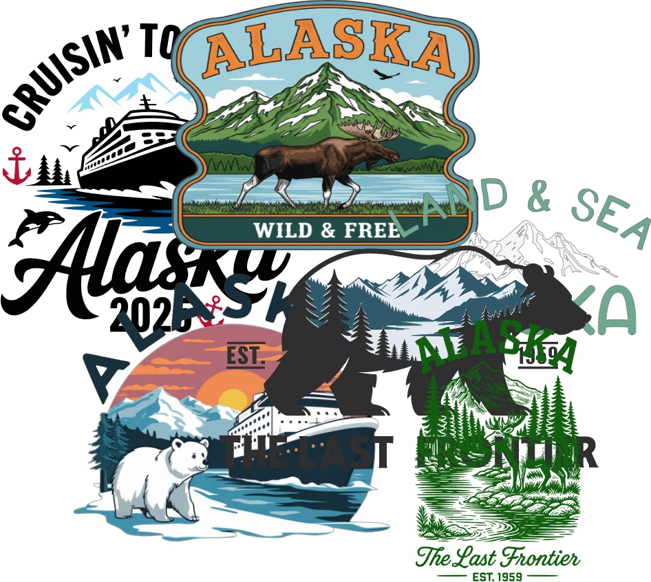 Alaska Scrapbook Paper