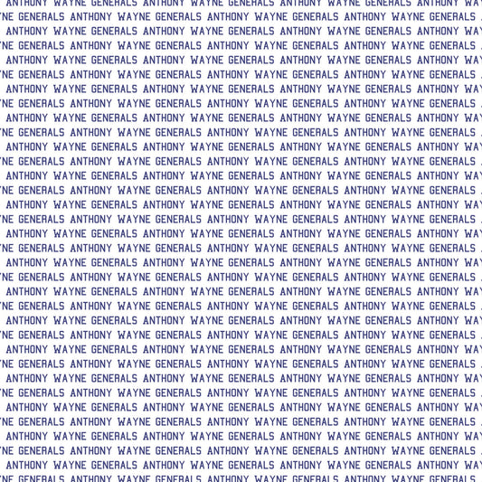 Anthony Wayne Generals Scrapbook Paper