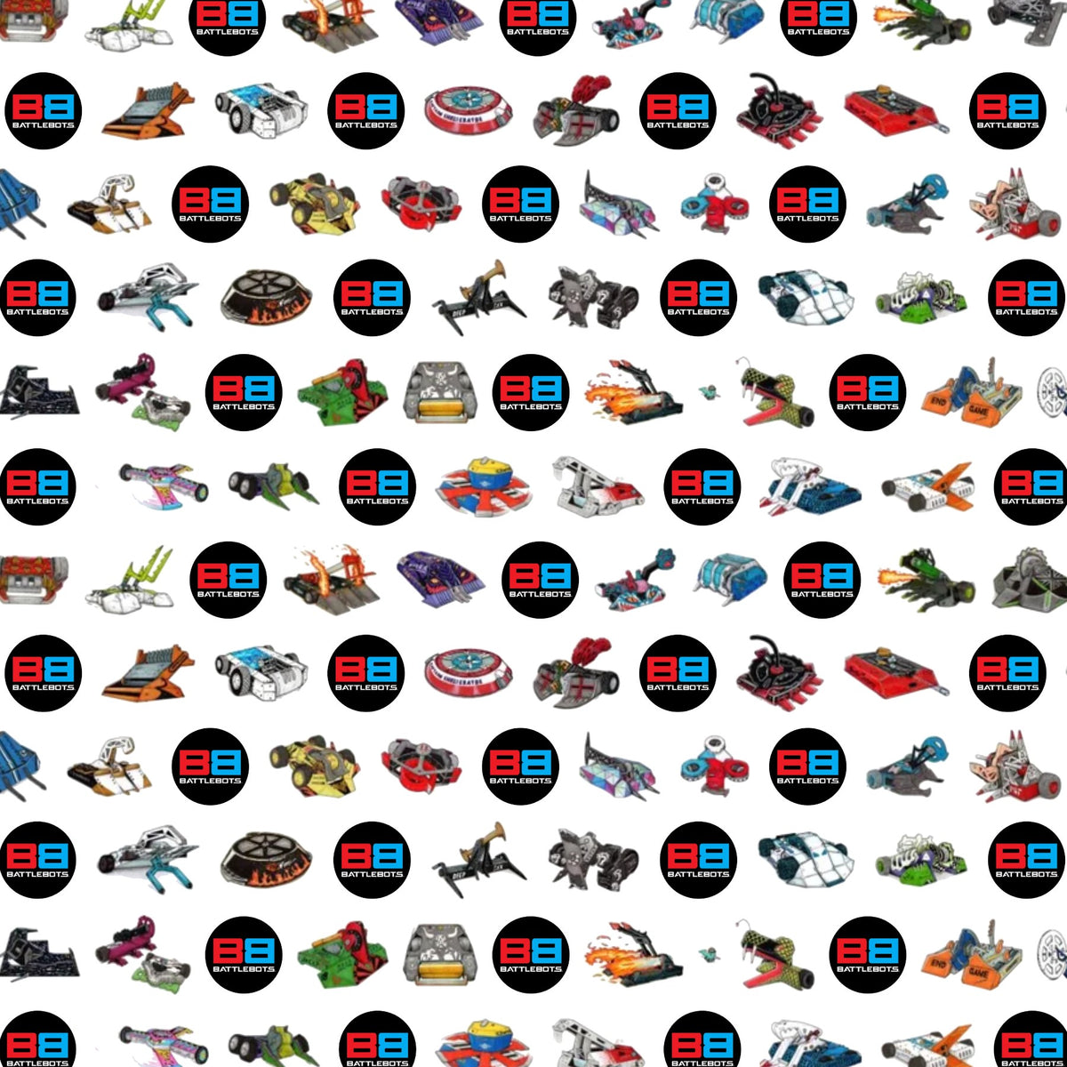 Battlebots Scrapbook Paper