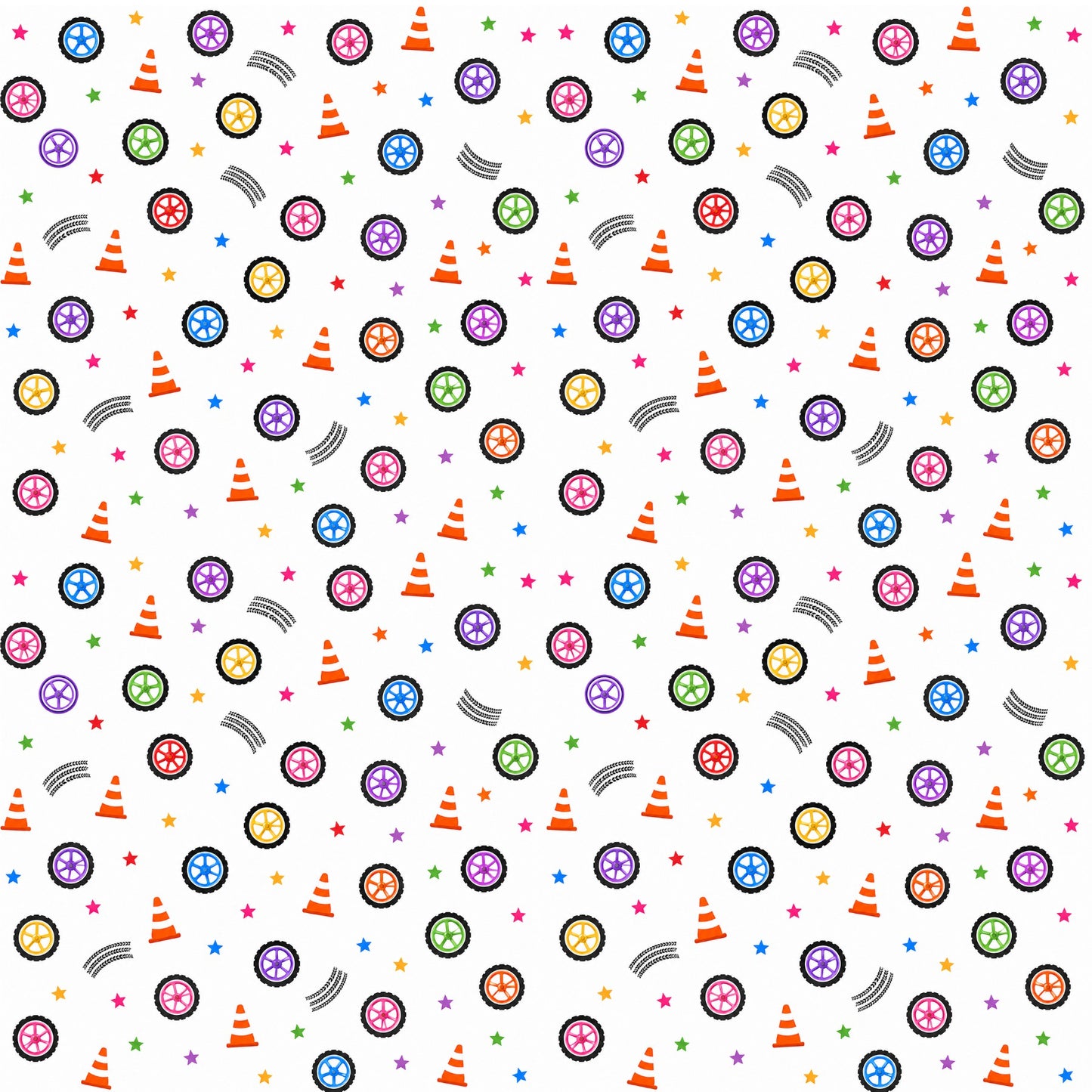 Bicycle Riding Scrapbook Paper