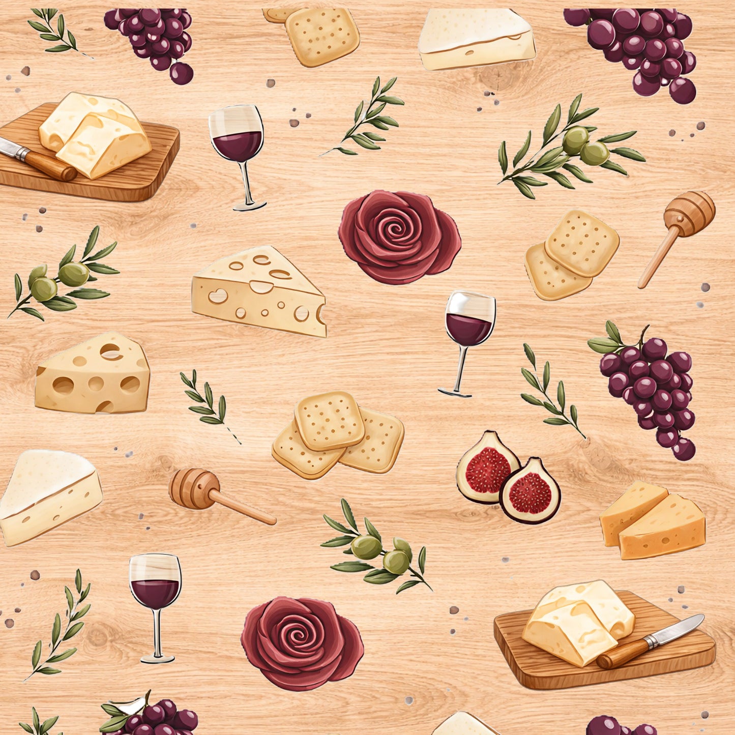 Boards and Bites Scrapbook Paper