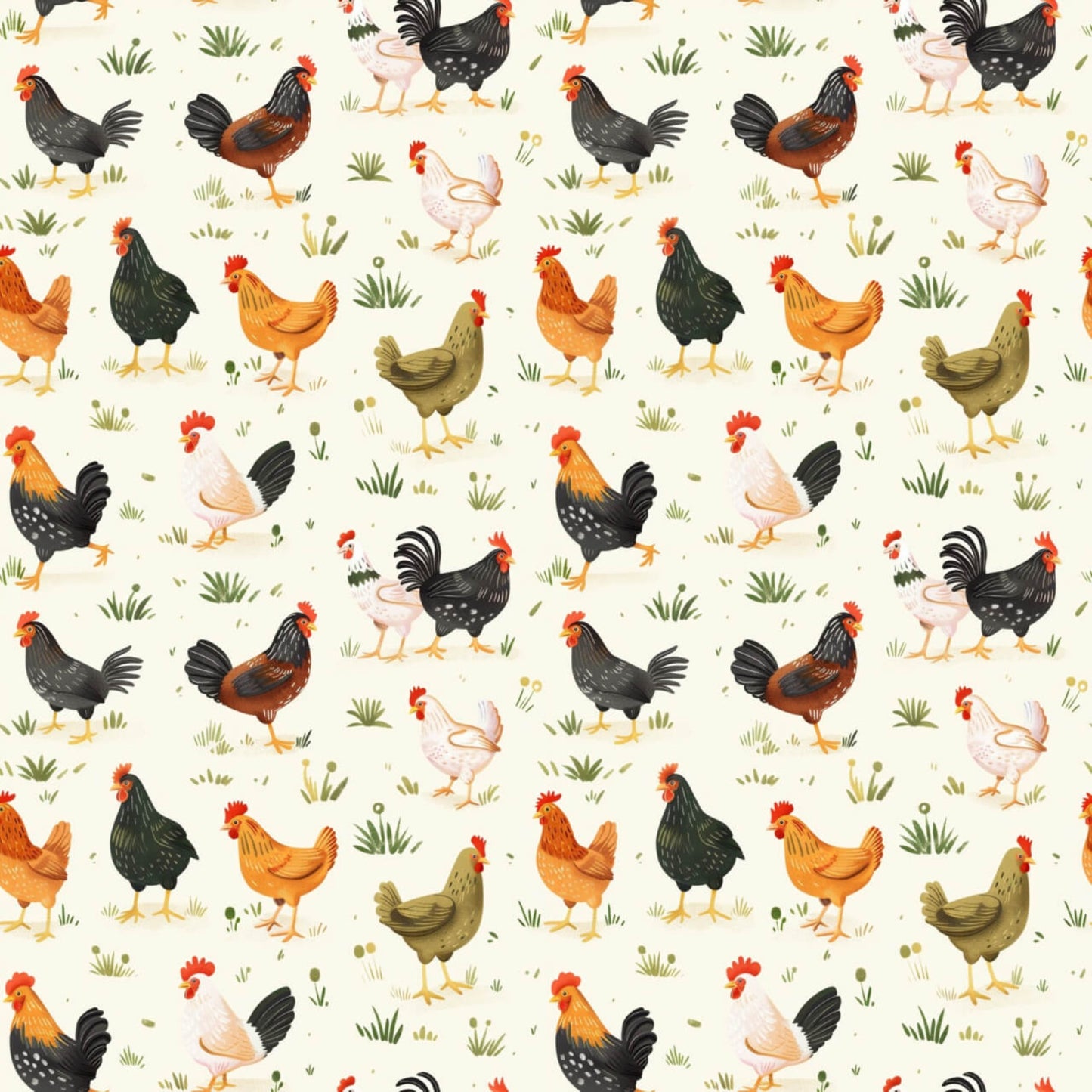 Farm Animals Scrapbook Paper