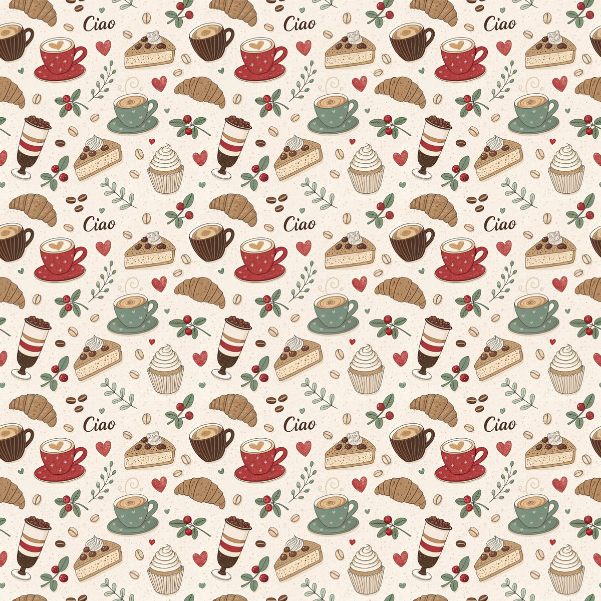Italy Scrapbook Paper