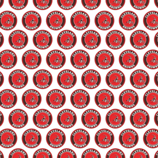 Cleveland Browns Scrapbook Paper 2