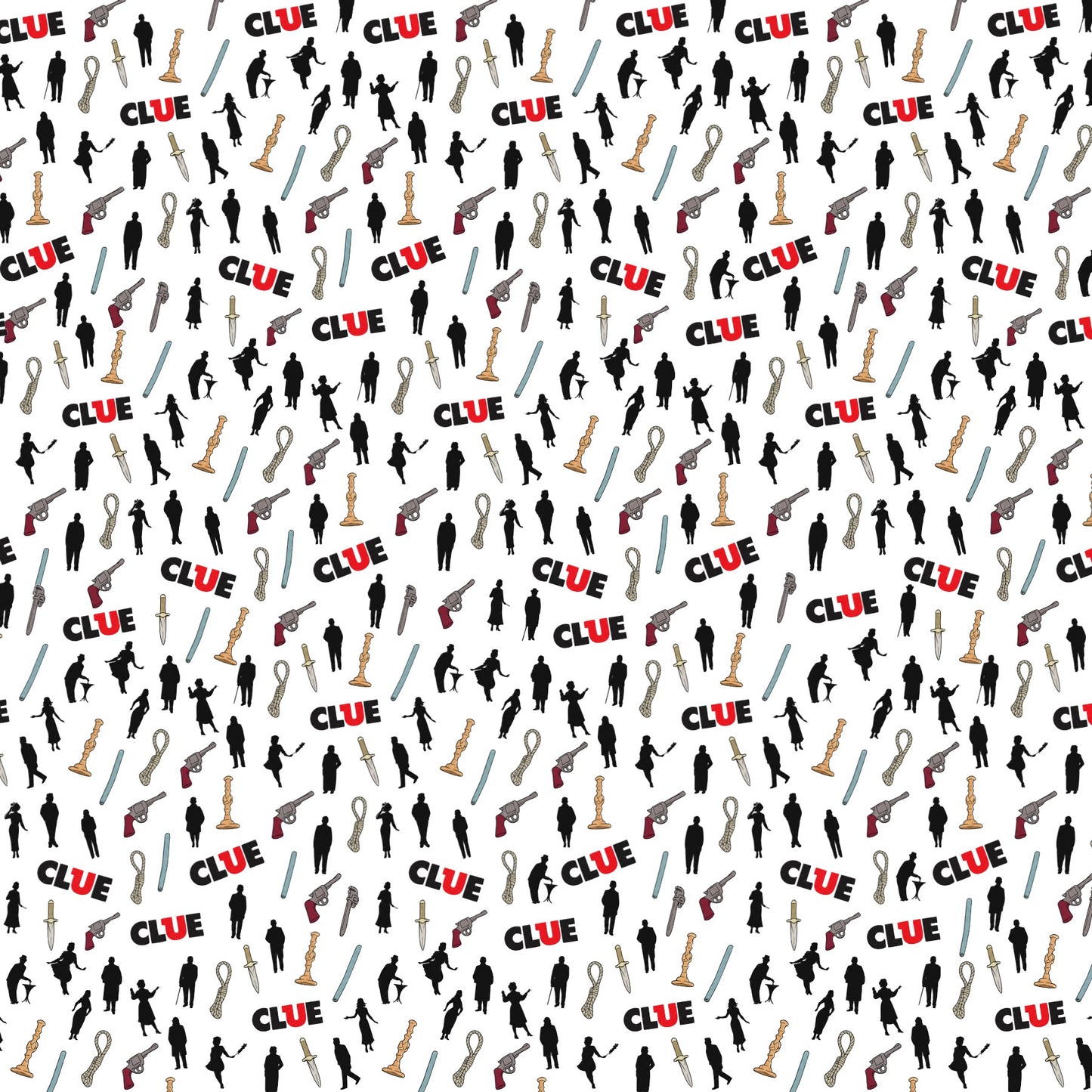 Clue Game Scrapbook paper
