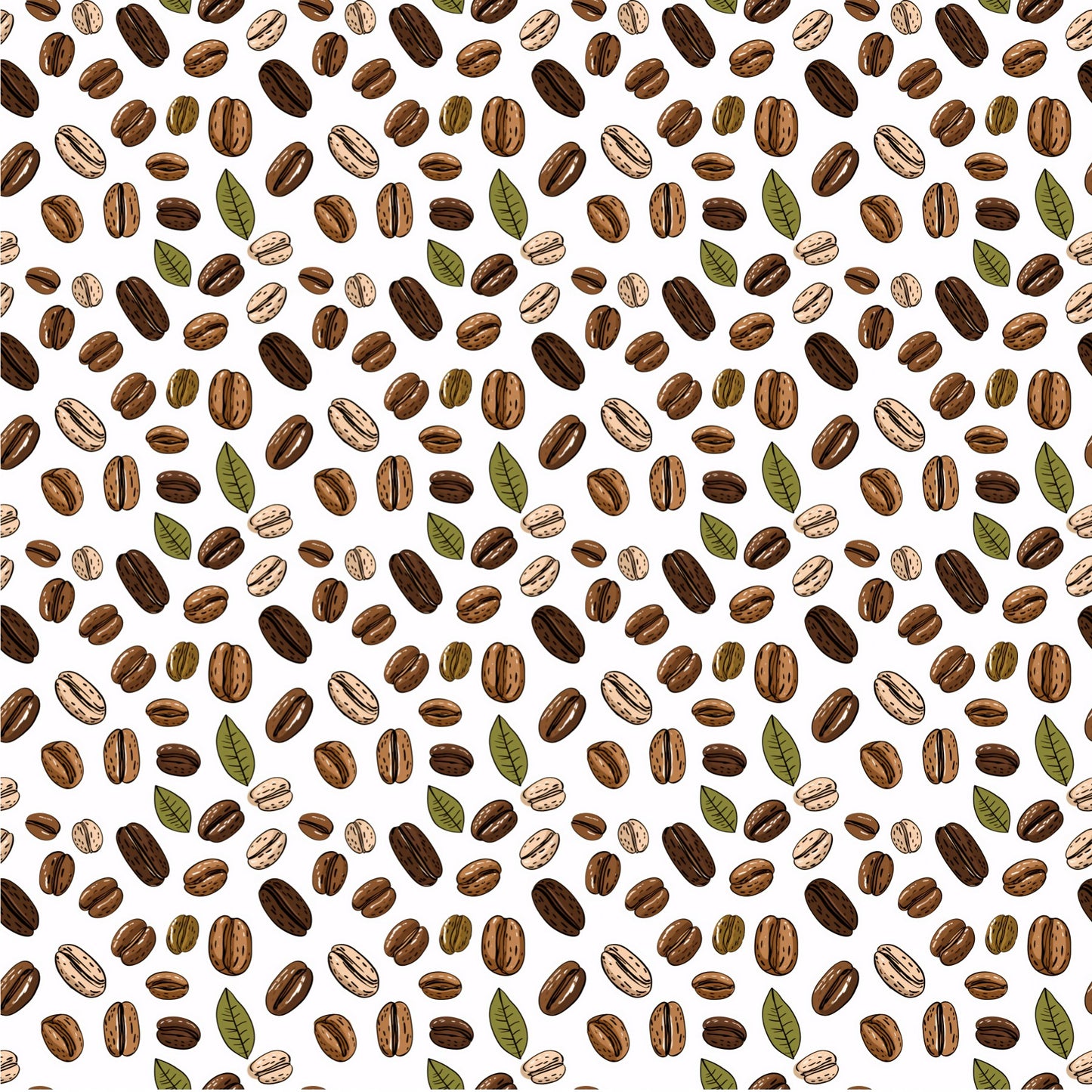Coffee Scrapbook Paper