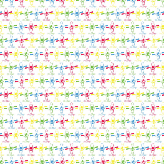 Kayaking Scrapbook Paper
