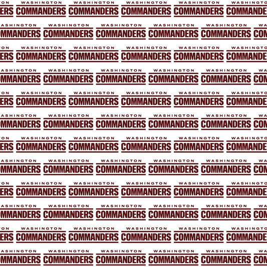 Washington Commanders Scrapbook Paper