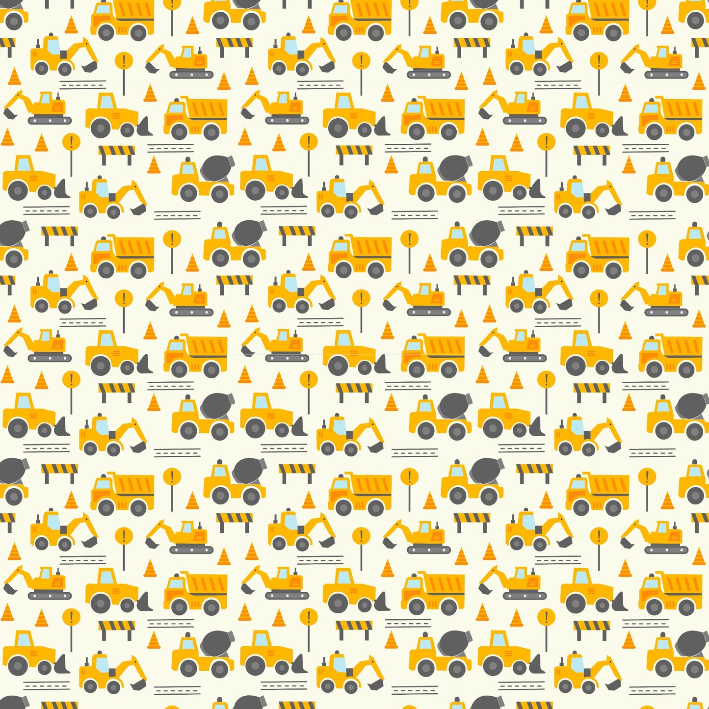 Construction Scrapbook Paper