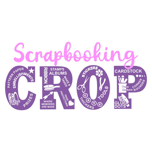 Scrapbooking Crop T-Shirt