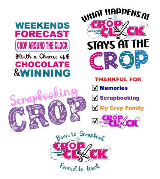 Crop Around the Clock Embellishment Pack