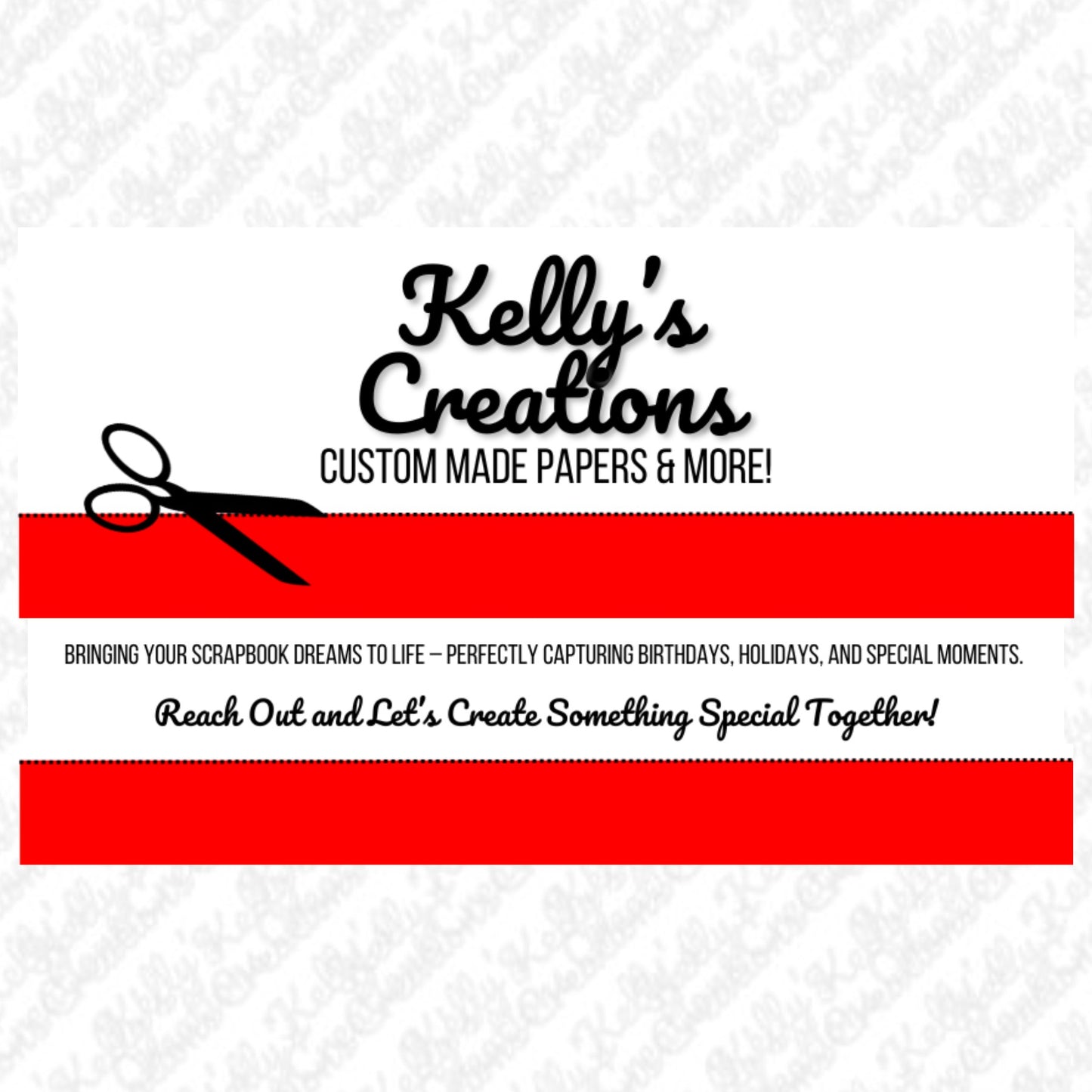 Custom Scrapbook Title