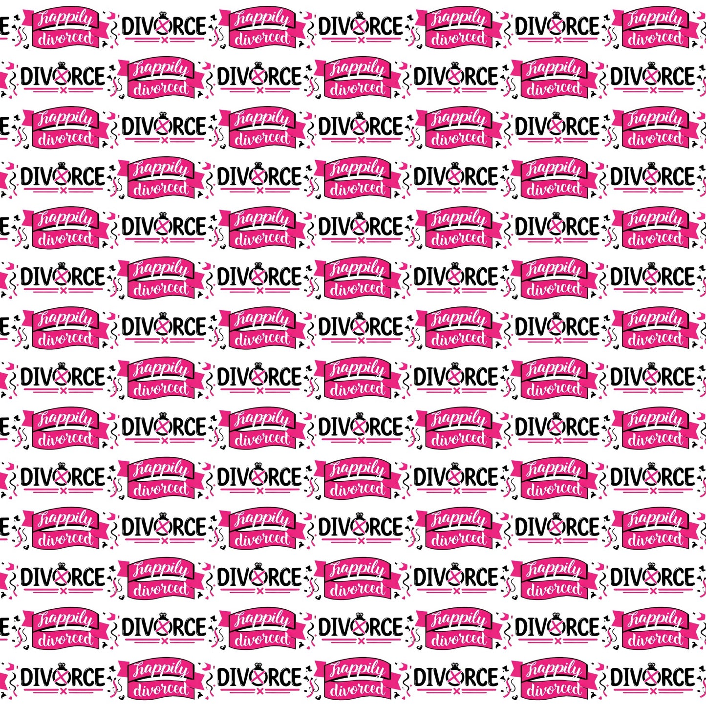 Divorced Scrapbook Paper