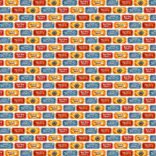 Universal Studios Scrapbook Paper