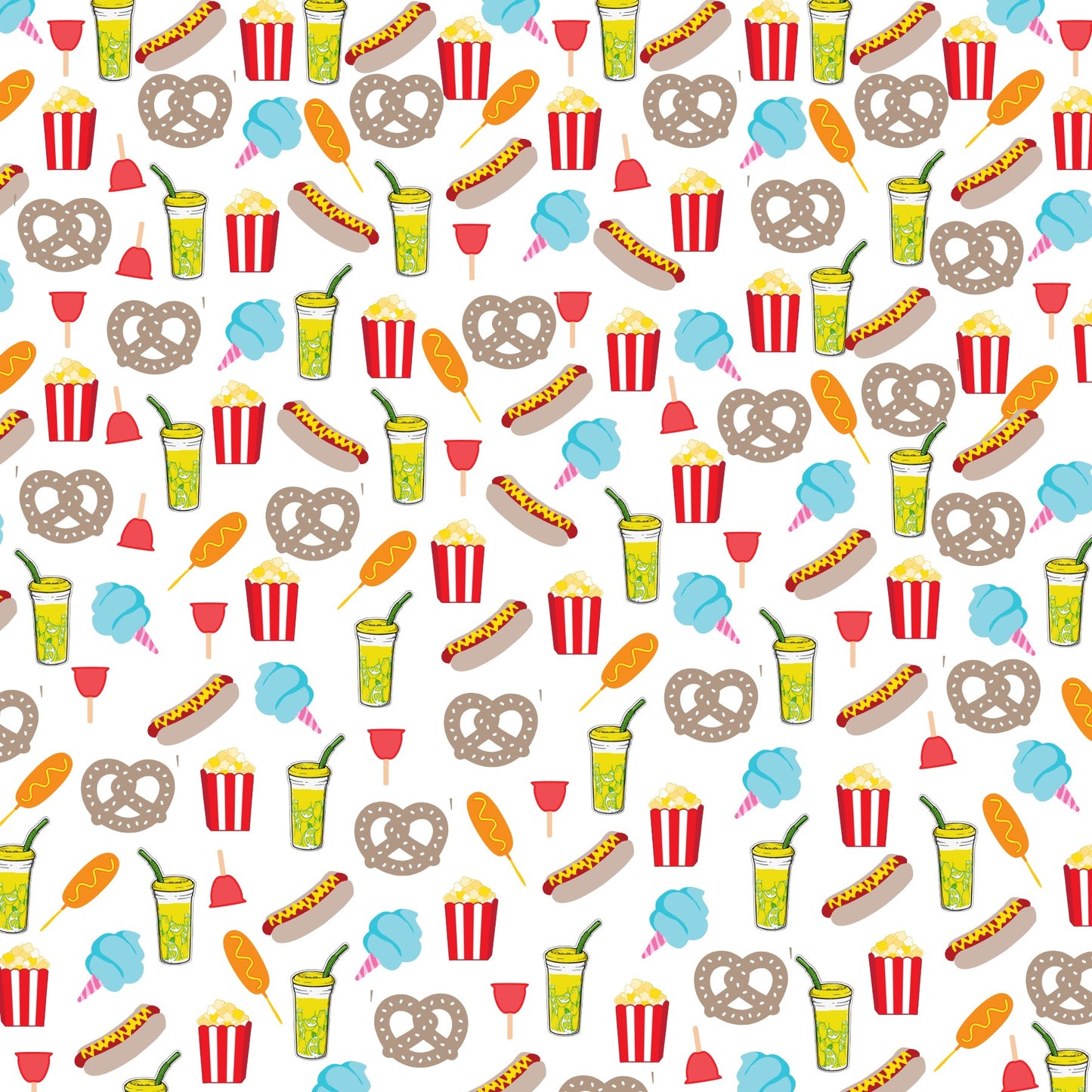 Carnival and Circus Scrapbook Paper