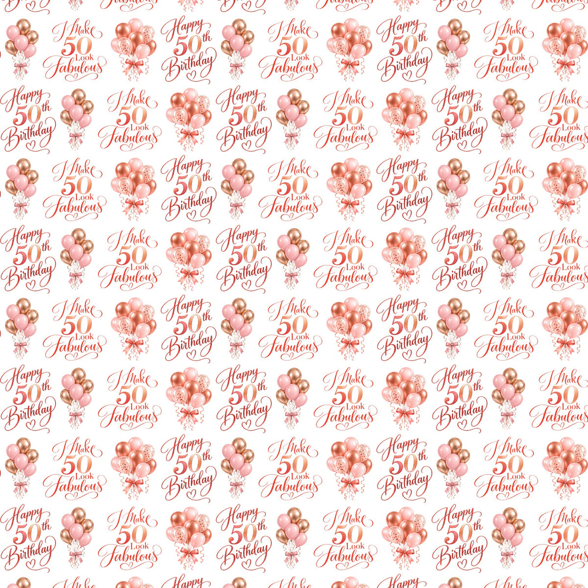 Milestone Birthday Scrapbook Paper