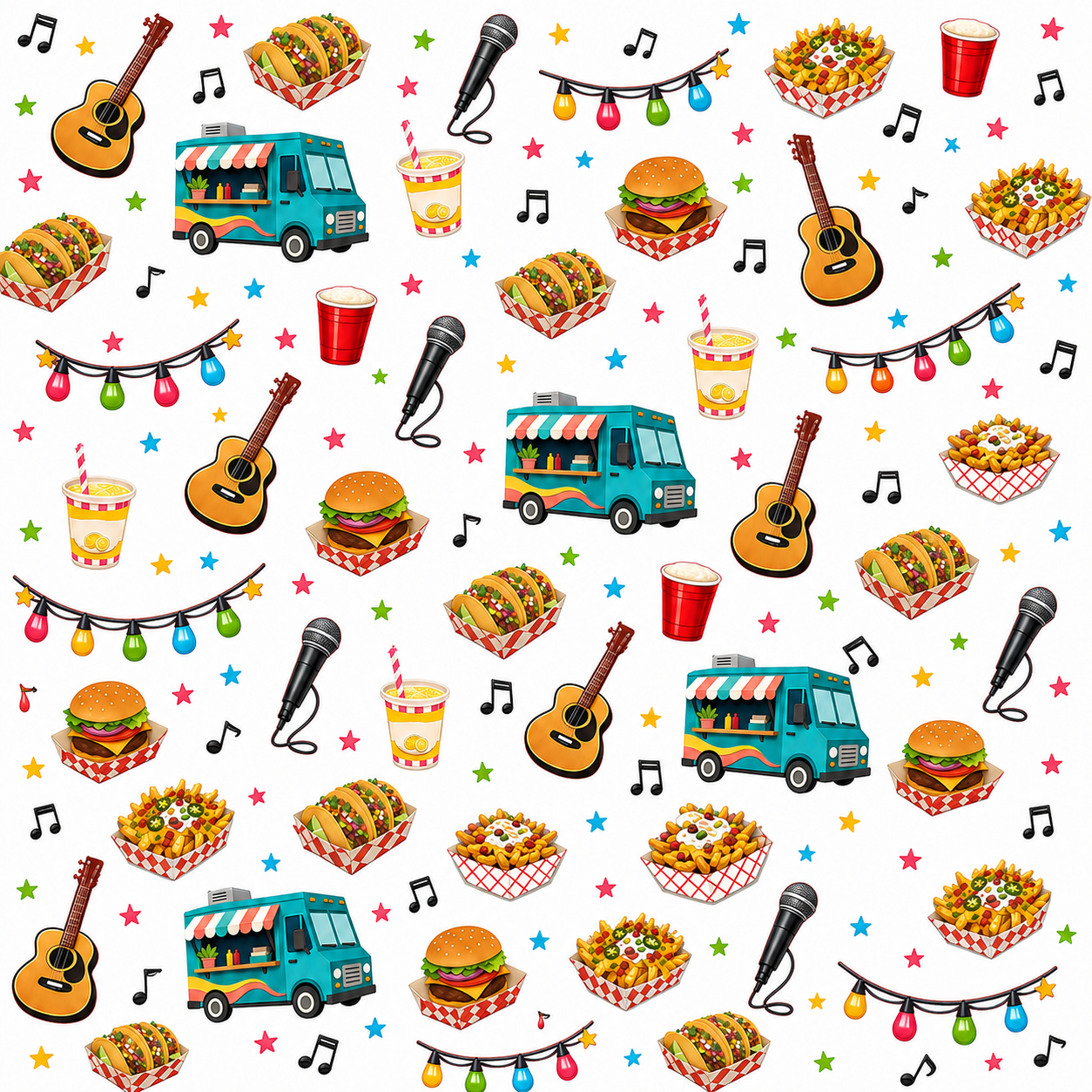 Festival Scrapbook Paper