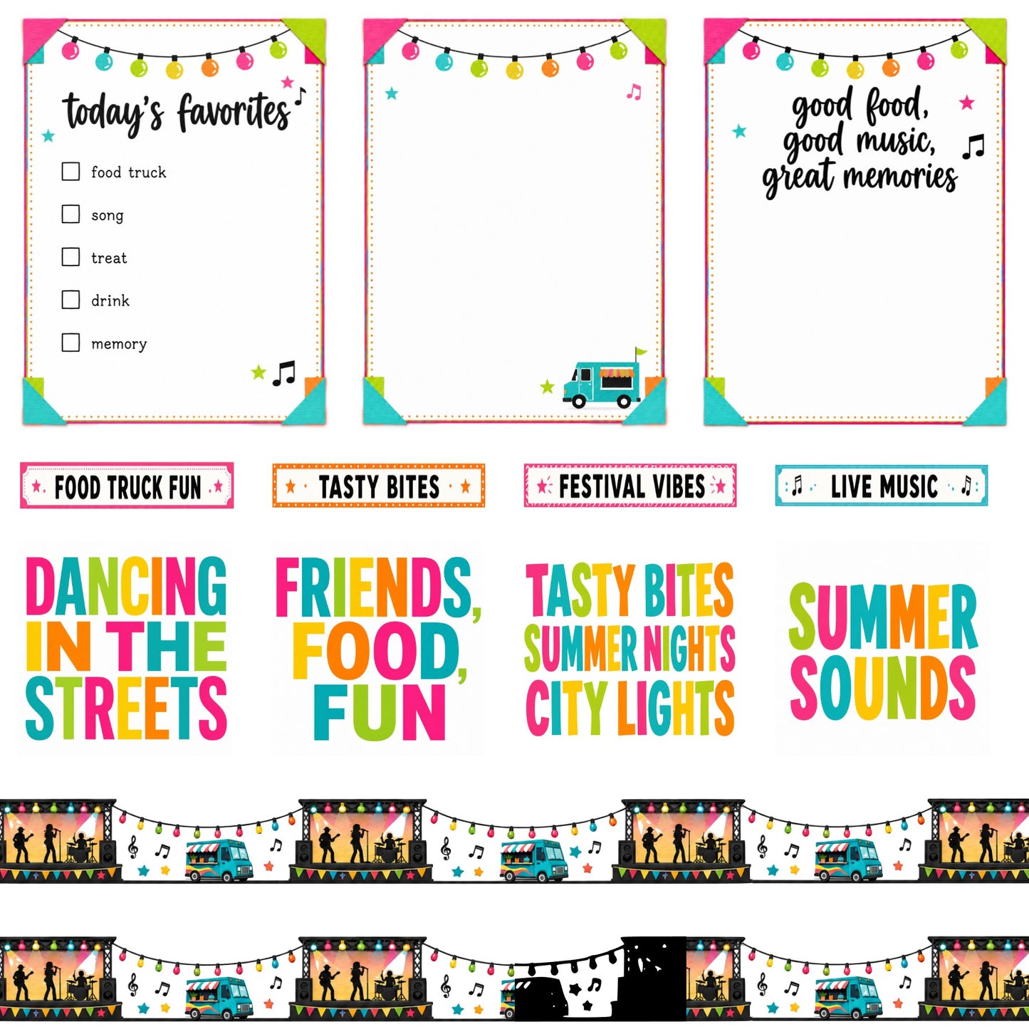 Festival Scrapbook Paper