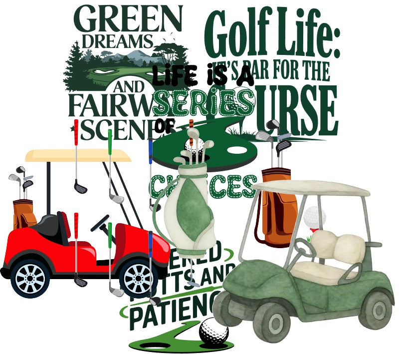 Golfing Embellishments
