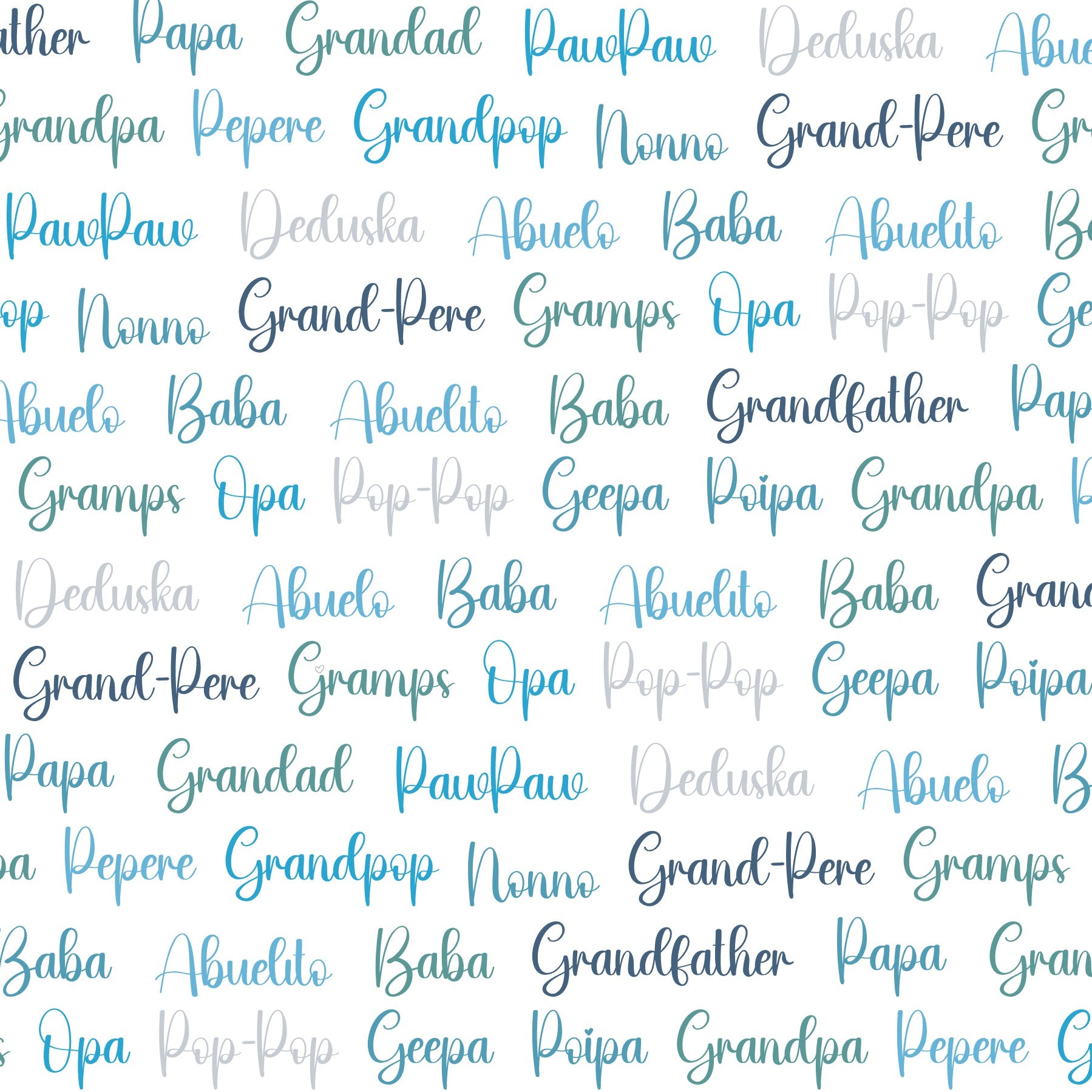 Father Names List Grandfather names – Kelly's Creations