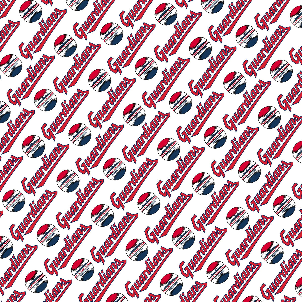 Cleveland Guardians Scrapbook Paper
