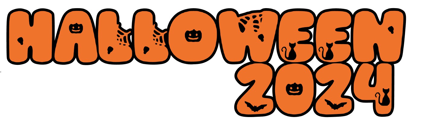 Halloween 2024 Laser Cut Title