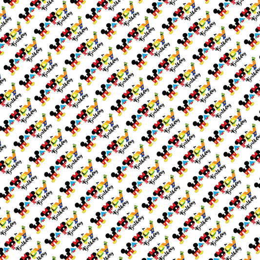 Disney Happy Birthday Scrapbook Paper