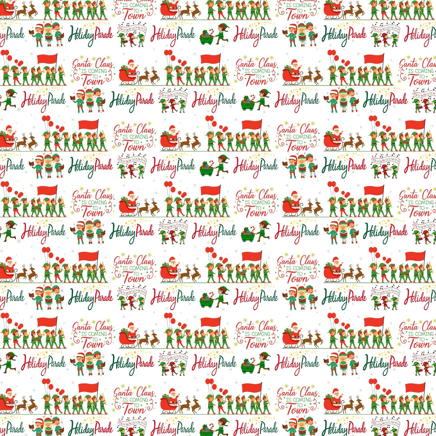 Holiday Parade Scrapbook Paper