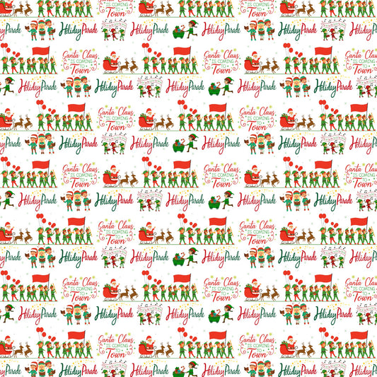 Holiday Parade Scrapbook Paper