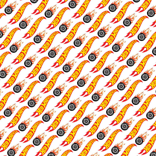 Hot Wheels Scrapbook Paper