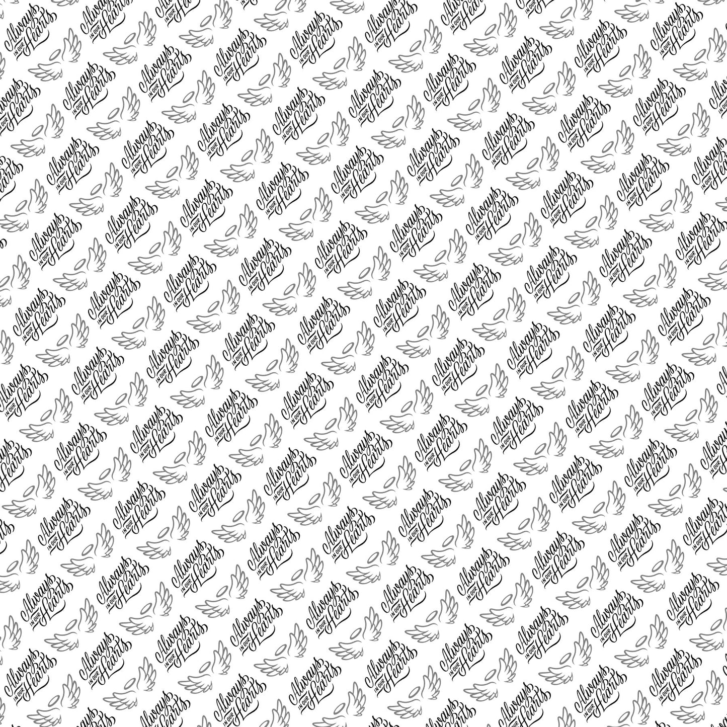 In memory Scrapbook Paper